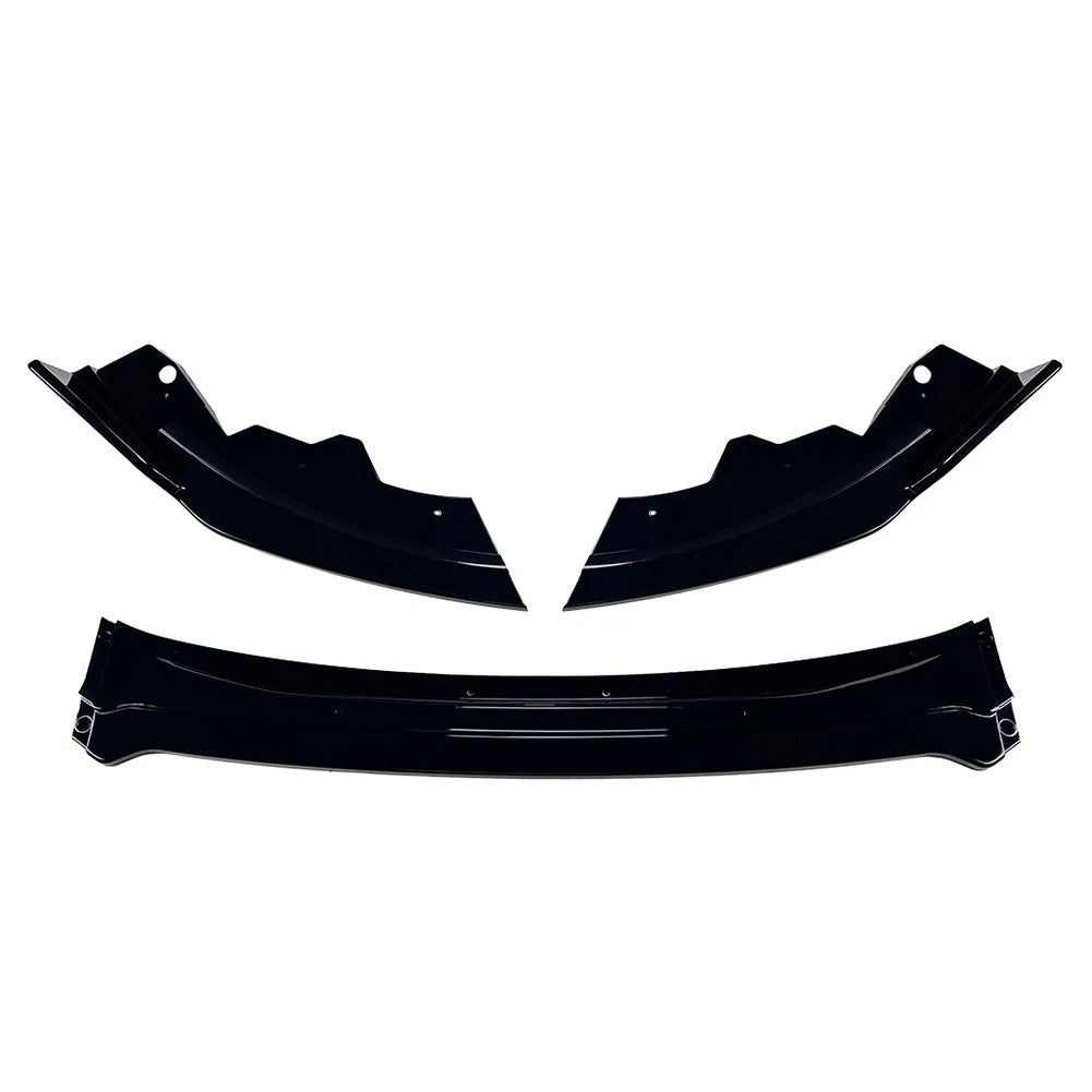 Glossy Black Front Bumper Lip Body Kit Spoiler For Toyota GR86 2022-2025