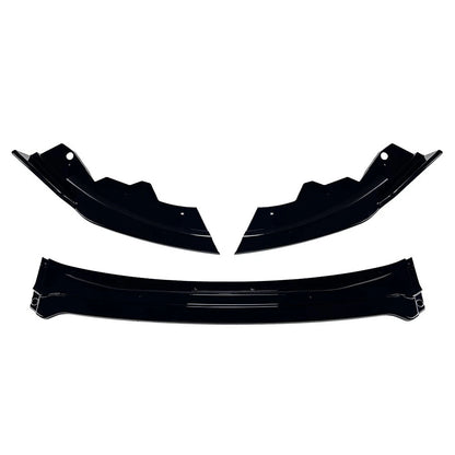 Glossy Black Front Bumper Lip Body Kit Spoiler For Toyota GR86 2022-2025