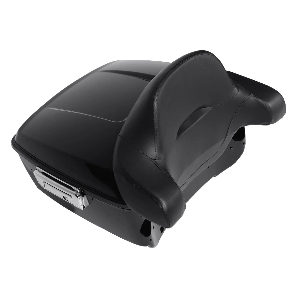 Black King Trunk Pad Speakers Fit For Harley Touring Glide 2014-Up
