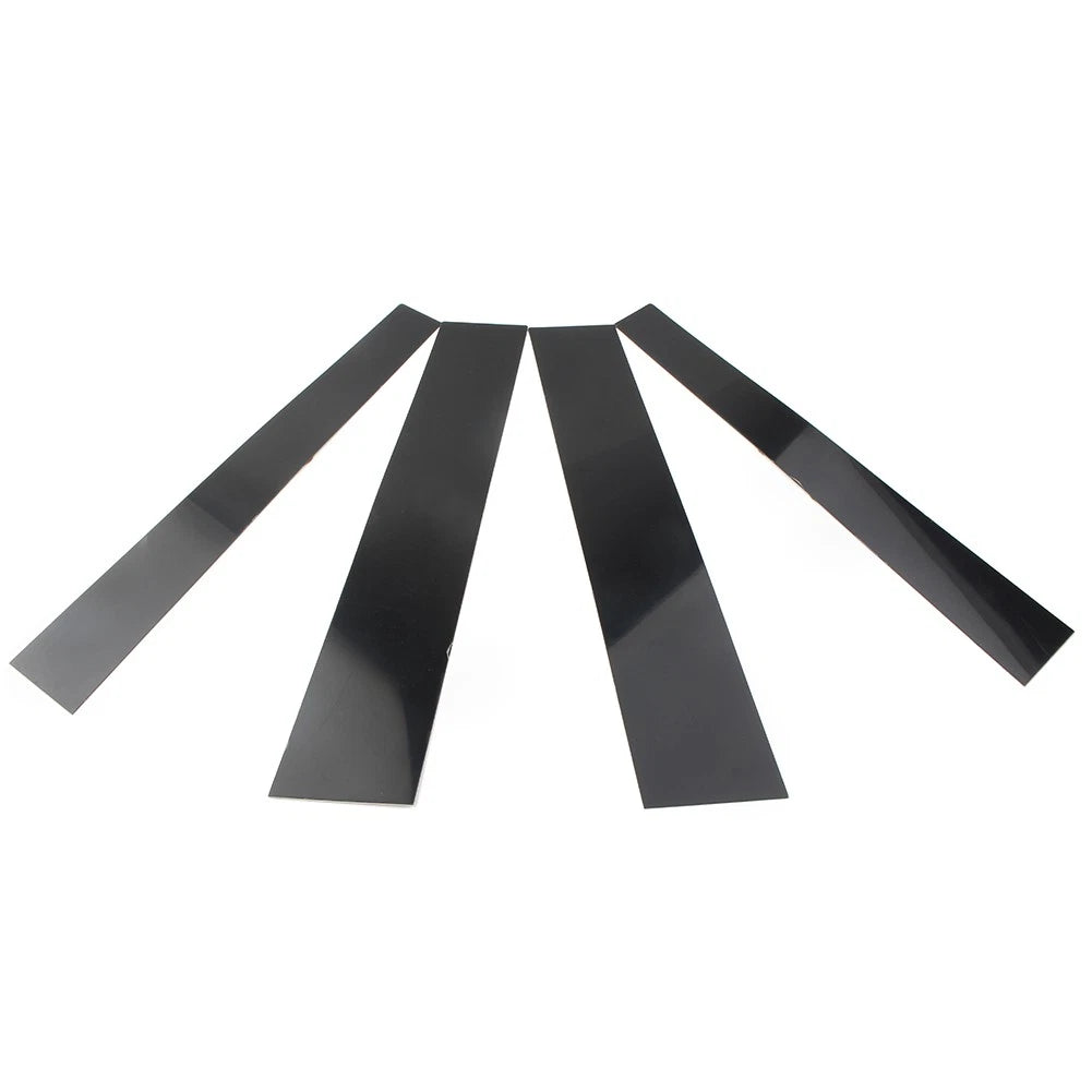 Pillar Posts Door Trim Covers FIT FOR TOYOTA Tundra 2007-2020 Black(4pcs/Set)