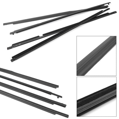 4X Weatherstrip Window Moulding Trim Seal Belt for Toyota Corolla 2009-2012 USA