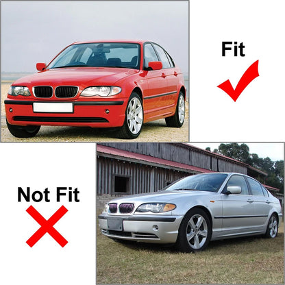 1pc Front Bumper Lower Outer Grille Left Side For BMW 3 Series E46 2001-2005