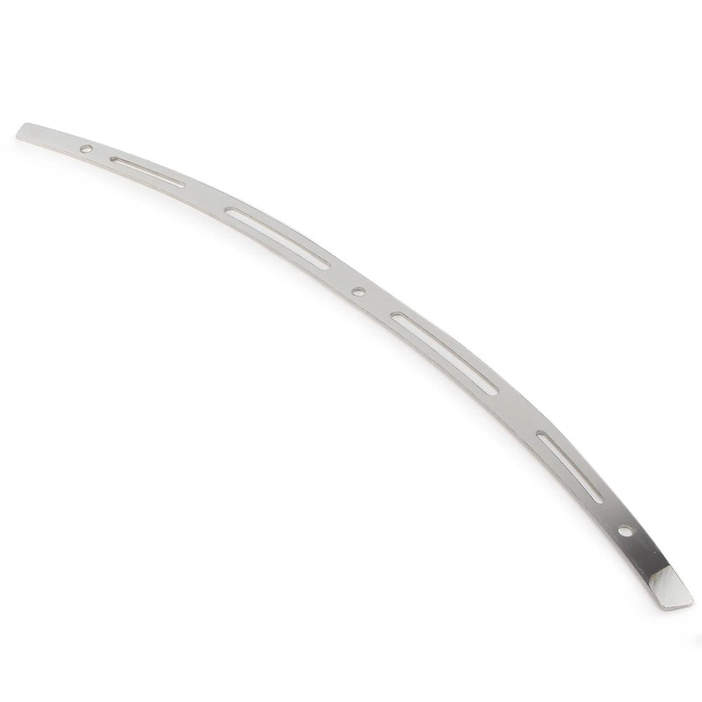 Chrome Slotted Batwing Windshield Mounding Trim For Harley Touring FLHT 14-19