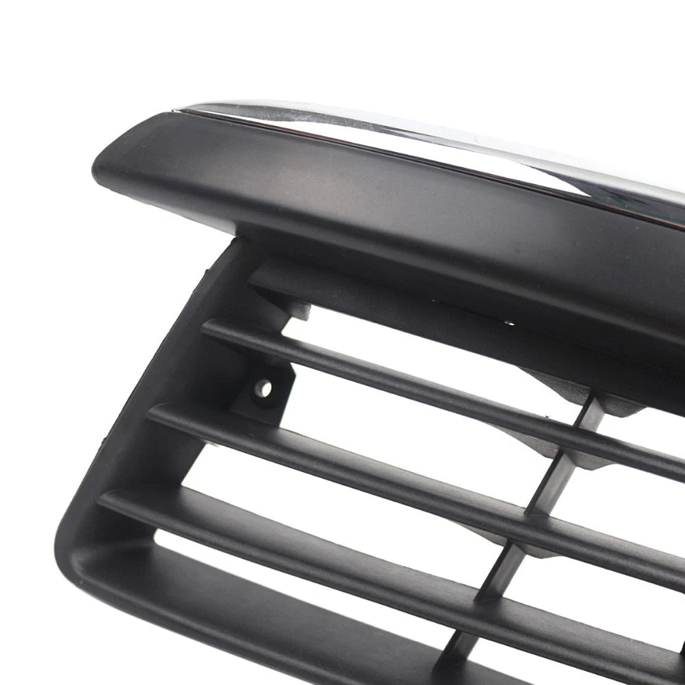 1x Left Front Bumper Fog Light Lamp Cover w/ Chrome Trim For VW Jetta 2006-2010
