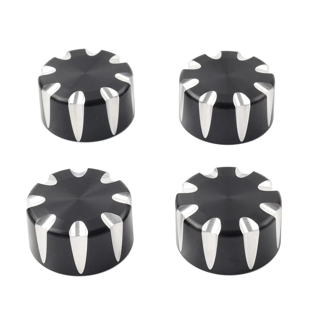 4X Rear Shock Absorber Mounting Cap Suspension Nut Cover For Indian Scout 20-23
