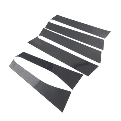 Pillar Post Door Window Cover Trim Kit For Mitsubishi Outlander 2013-2021