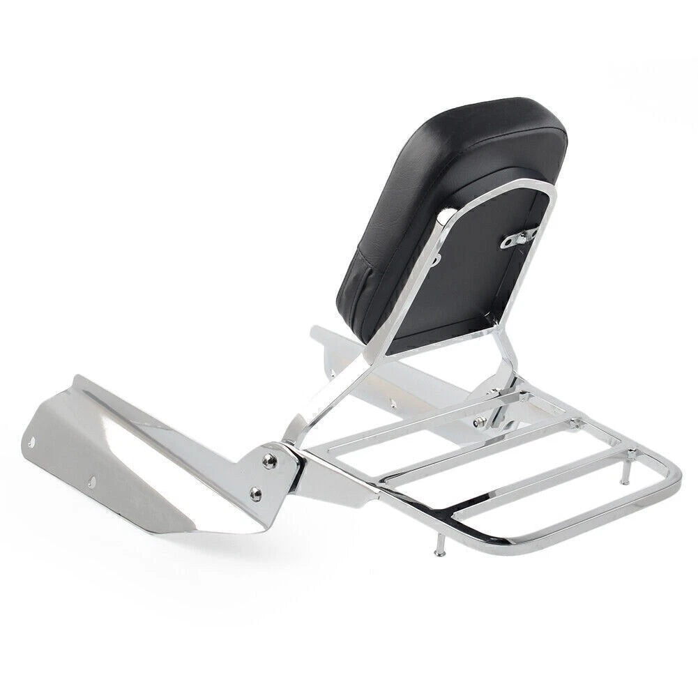Backrest Sissy Bar with Luggage Rack for Honda VTX1300 VTX1800 N/R/S/T 2002-09