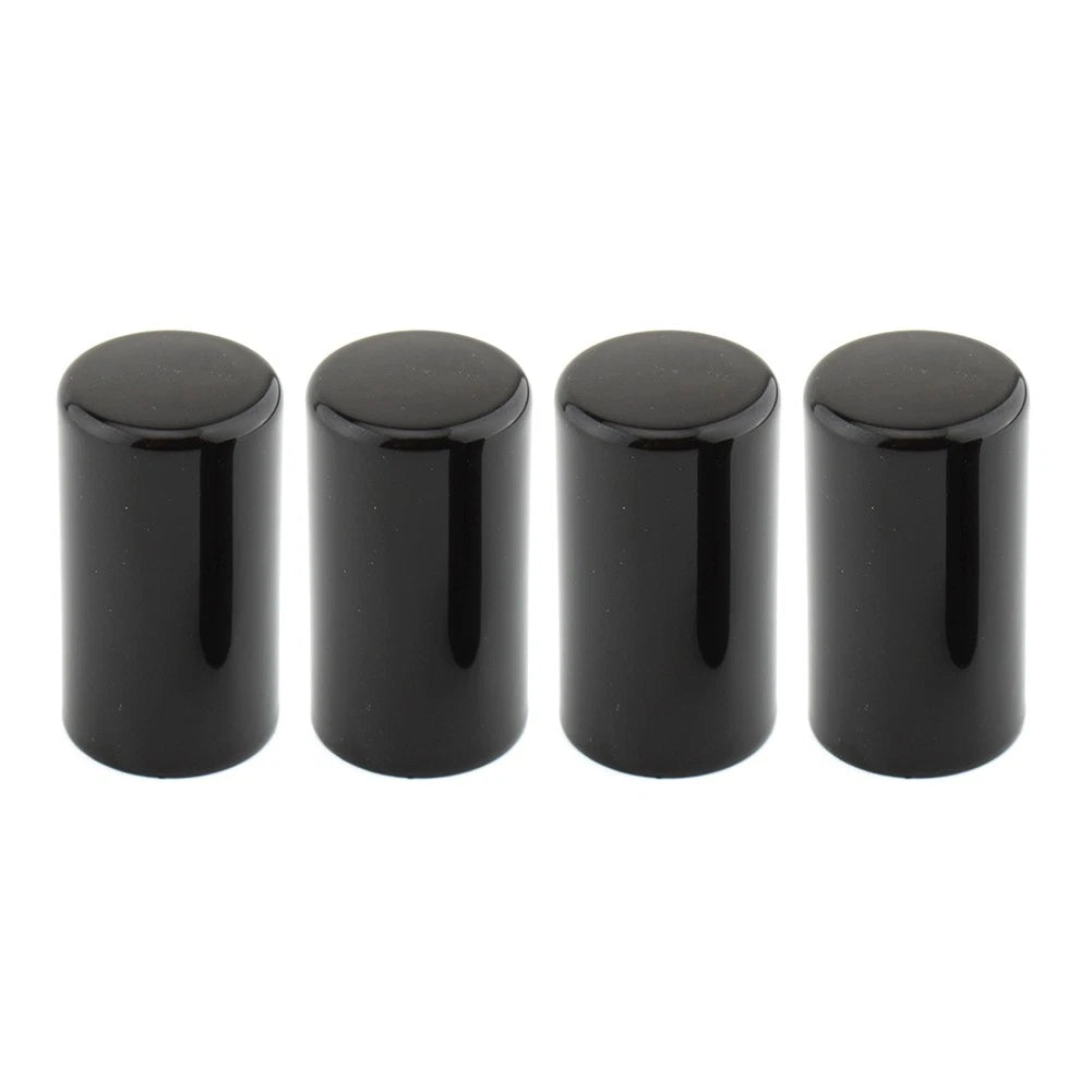 4Pcs Docking Hardware Point Covers Kit Fit for Harley Touring FLHX 2009-23 Black