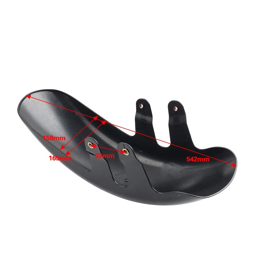 Front Mudguard 19 inch Wheel Wrap Fit Harley Touring Road Street Glide CVO 23-25