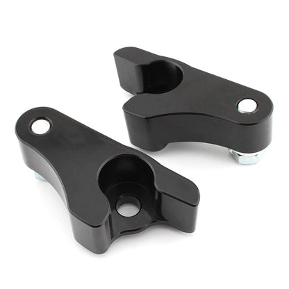 Rear Shock Absorber 1" Lowering Kit for Harley Touring FLHX FLHR FLHT Black 2pcs