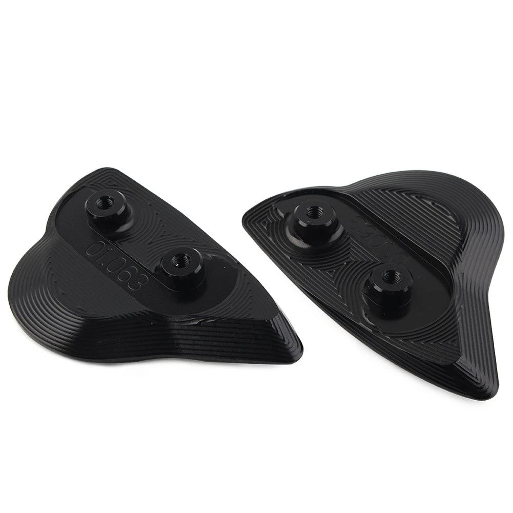 2x Rearview Mirror Block Off Base Plates Cover For Yamaha YZF-R6 17-22 R7 21-23