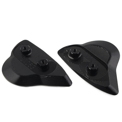 2x Rearview Mirror Block Off Base Plates Cover For Yamaha YZF-R6 17-22 R7 21-23