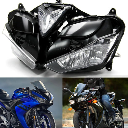 US Headlight For Yamaha YZF-R25 YZF-R3 YZF R25 R3 2013 2014 2015 2016 2017 2018