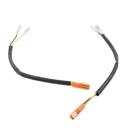 2pcs Turn Signal Marker Wire Adapters Plug Connectors Leads Indicator Fit HONDA