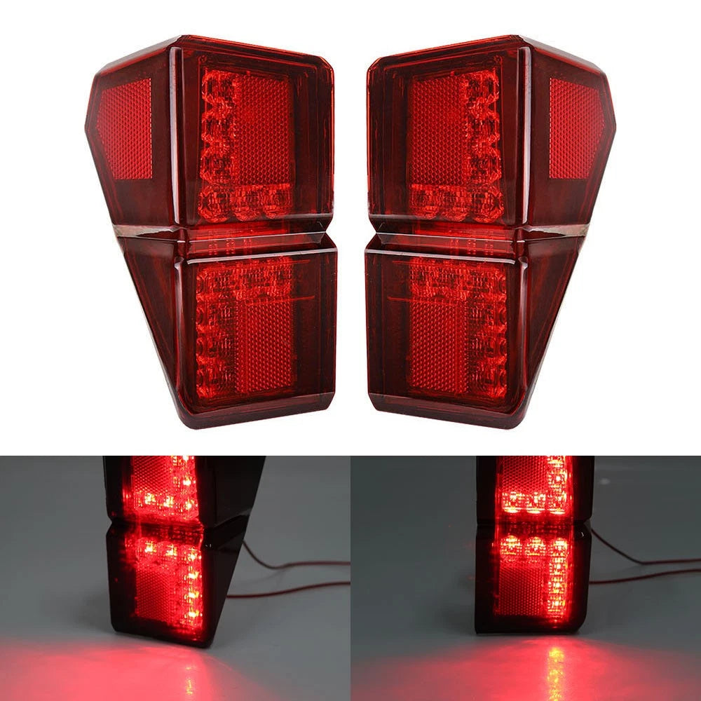 Red UTV Brake Tail Light Rear Left+Right For Polaris Ranger 1000 XP CREW 2019-21