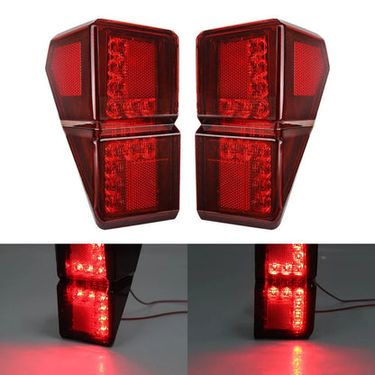 Red UTV Brake Tail Light Rear Left+Right For Polaris Ranger 1000 XP CREW 2019-21