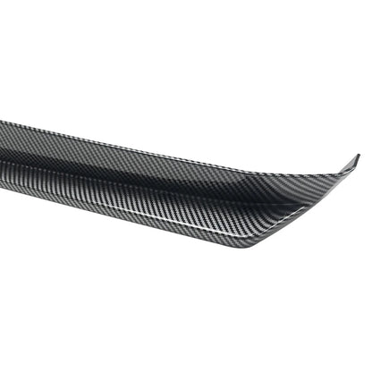 Carbon Fiber Pattern Rear Bumper Side Aprons Spats For Suabru WRX STI VA 2015-21