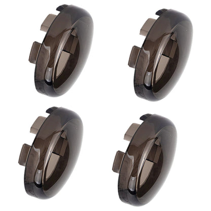 4pcs Smoked Turn Signal Lights Lens Covers For Harley Touring Electra Road Glide
