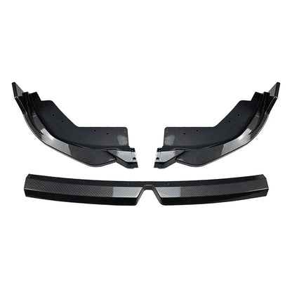 Front Bumper Lip Spoiler Carbon For BMW 3 Series G20 LCI M Sport 320i 325i 2023+
