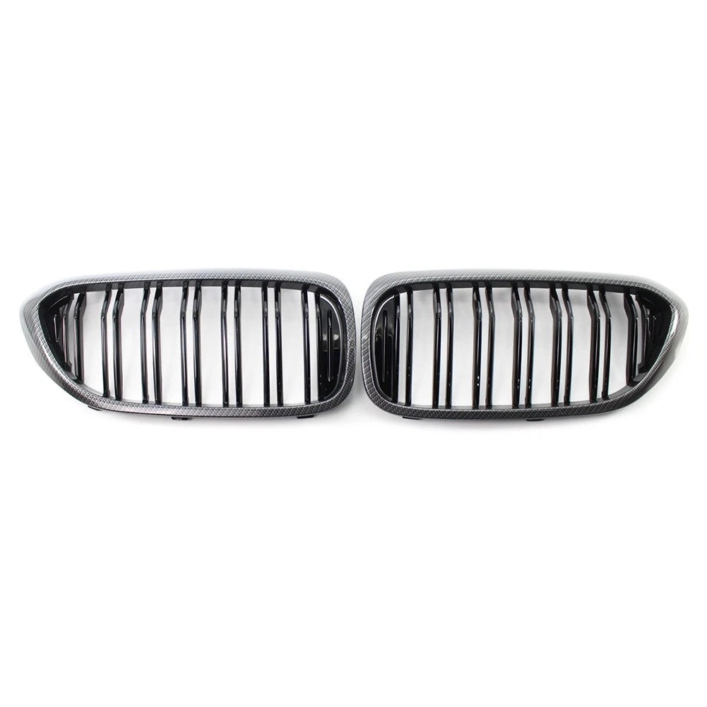 Carbon Fiber Style Front Grille for BMW 5 Series G30 G31 G38 530i 540i 17-19