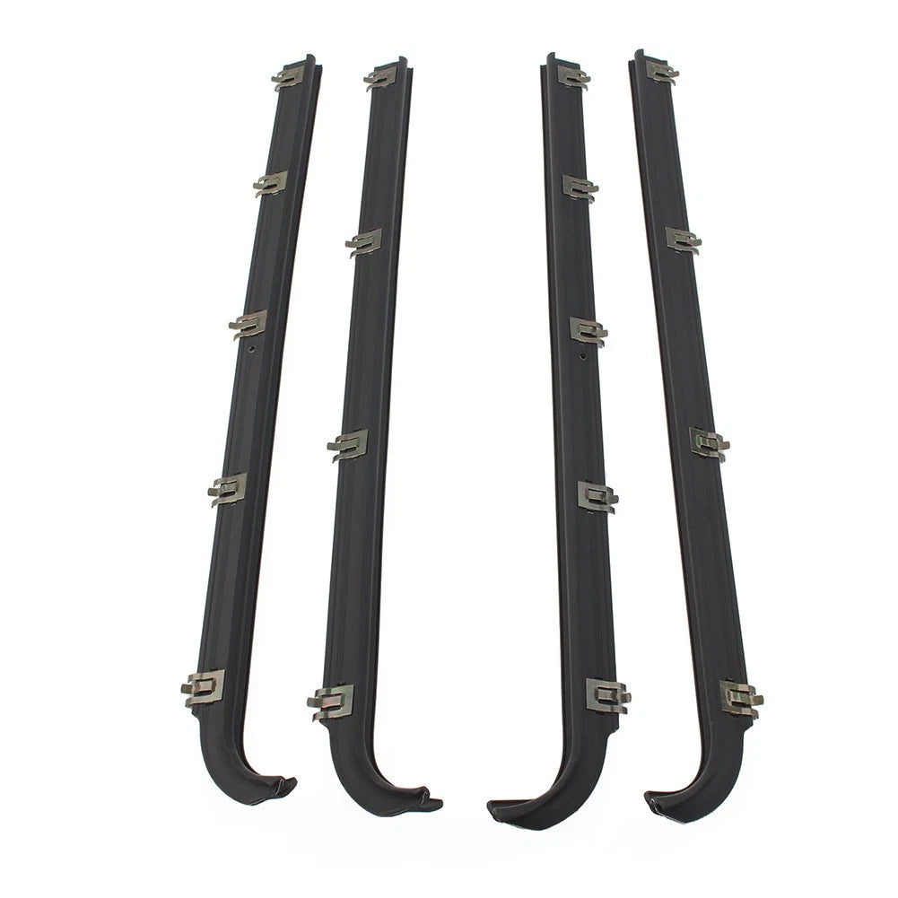 Outer Window Sweep Trim Seals Car Weatherstrip For Ford Bronco F150 F250 F350