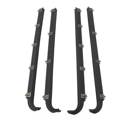 Outer Window Sweep Trim Seals Car Weatherstrip For Ford Bronco F150 F250 F350