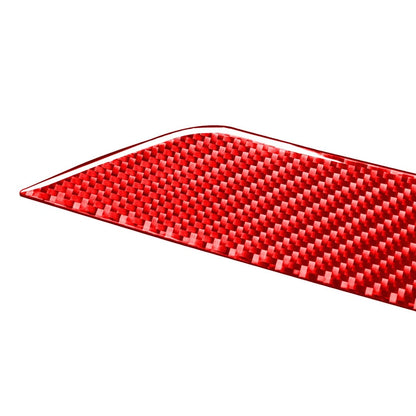 Carbon Fiber Red Dashboard Panel Cover Trim For Toyota Tundra 2014-2021 LHD 3PCS