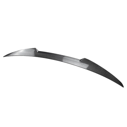 Rear Trunk Spoiler Wing Lip For BMW 5 Series E60 Sedan 2004-2010 Carbon Look