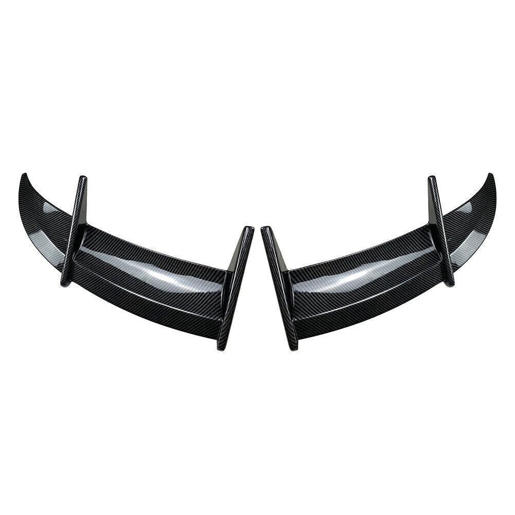 2x ABS Car Rear Roof Spoiler Window Wing For Volkswagen Golf MK6 R 2008-2012