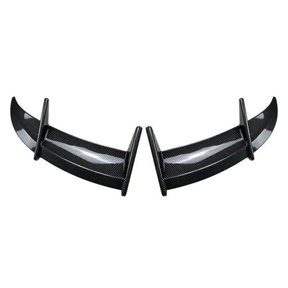 2x ABS Car Rear Roof Spoiler Window Wing For Volkswagen Golf MK6 R 2008-2012