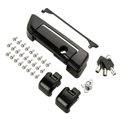Black Trunk Lids Latches Fit For Harley Davidson Touring Electra Glide 2014-Up