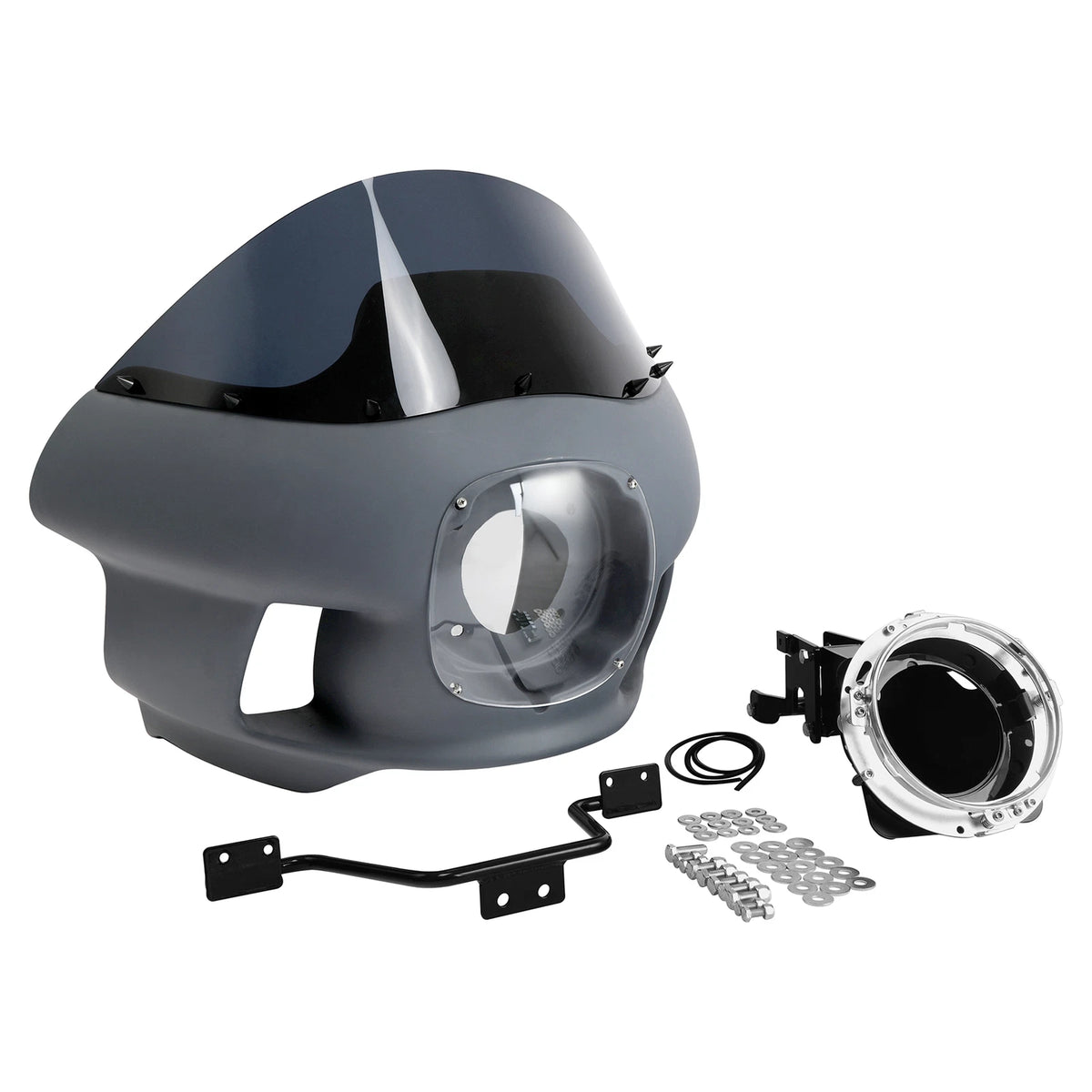 Headlight Upper Fairing Cowl Mount For Harley Softail Low Rider Street Bob 18-Up