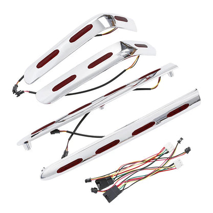 Trunk & Saddlebag Decoration Trim LED Light For Honda Goldwing GL1800 01-11