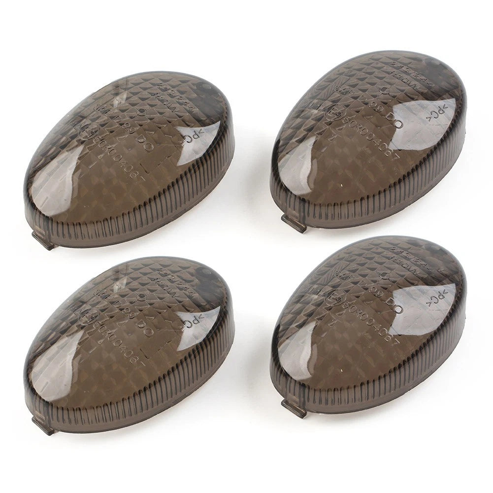 Turn Signal Light Lens For KAWASAKI EX250R NINJA 250R KLX250 Smoke