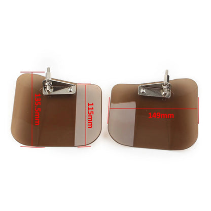 Motorcycle Air Wing Windshield Deflector Mirror Mount For Honda F6B 2013-2017