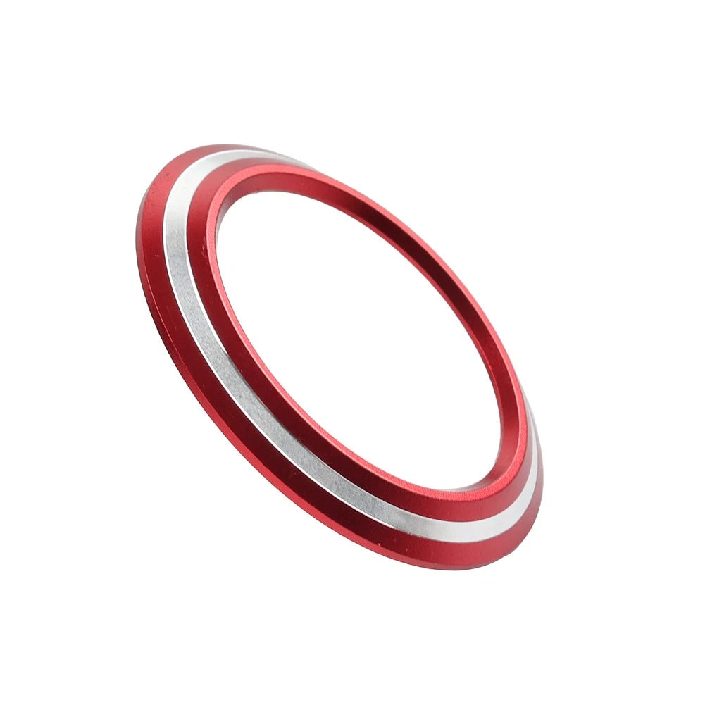 Red Engine Start Stop Button Cover Ring For Lexus NX250 350h 450h 2022-2024
