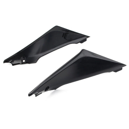 2x Gas Tank Side Cover Panel Fairing Pair For Suzuki GSXR 1000 2005 2006 Black