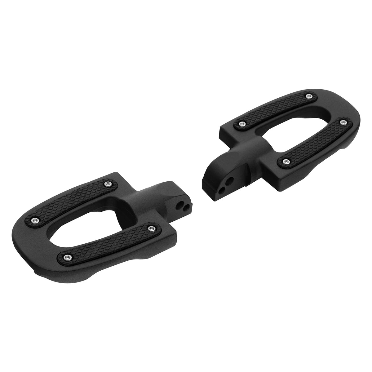 Matt Black Driver Passenger Footpegs W/ Bracket Fit For Harley Softail 18-24 23