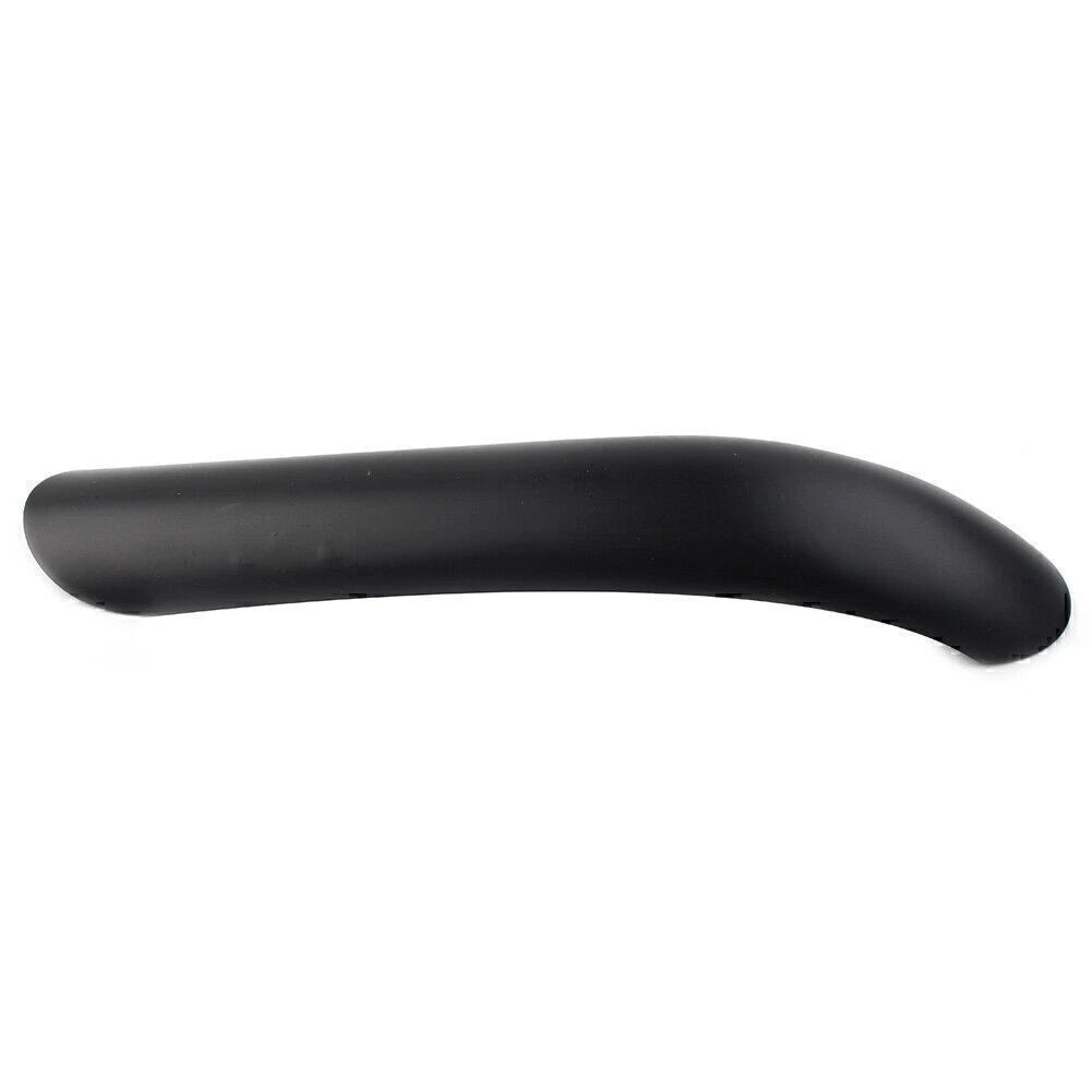 Curved Black Exhaust Muffler Pipe Heat Shield Cover Steel Heel Guard For Harley