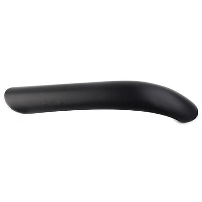 Curved Black Exhaust Muffler Pipe Heat Shield Cover Steel Heel Guard For Harley