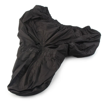 1x Waterproof Seat Rain Cover w/ Driver Backrest For Harley Street Electra Glide