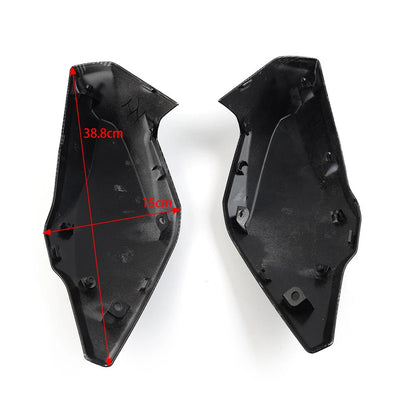 Front Side Tank Gas Fairing Pannel Cowl For Kawasaki Z650 2017-2019 Carbon Fiber