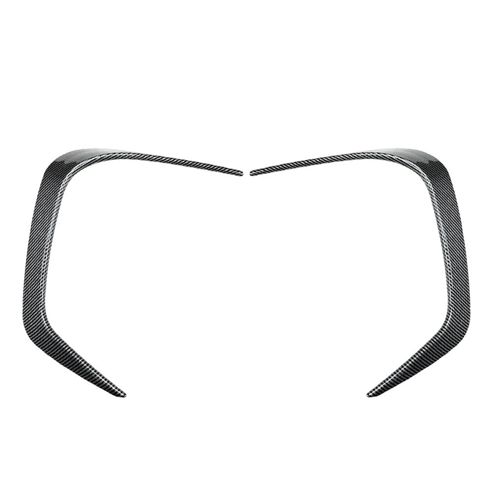 Carbon Look Front Side Air Vent Trim For BMW 2-Series G42 Coupe M Sport 2022-25