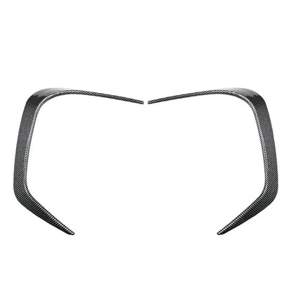 Carbon Look Front Side Air Vent Trim For BMW 2-Series G42 Coupe M Sport 2022-25