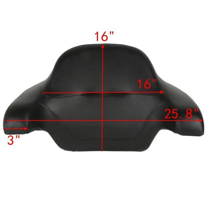 King Trunk Pad Mount Light Speakers Fit For Harley CVO Electra Glide 14-26