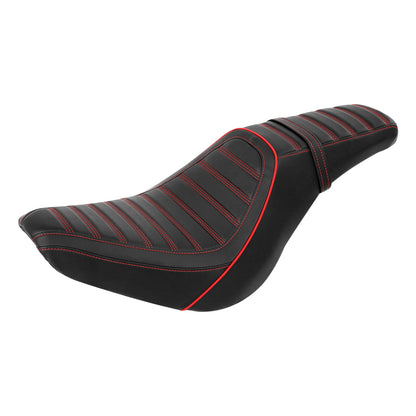 Driver Passenger Pillion Seat For Harley Softail FLDE FLHC FLHCS FLSL FXBB 18-24