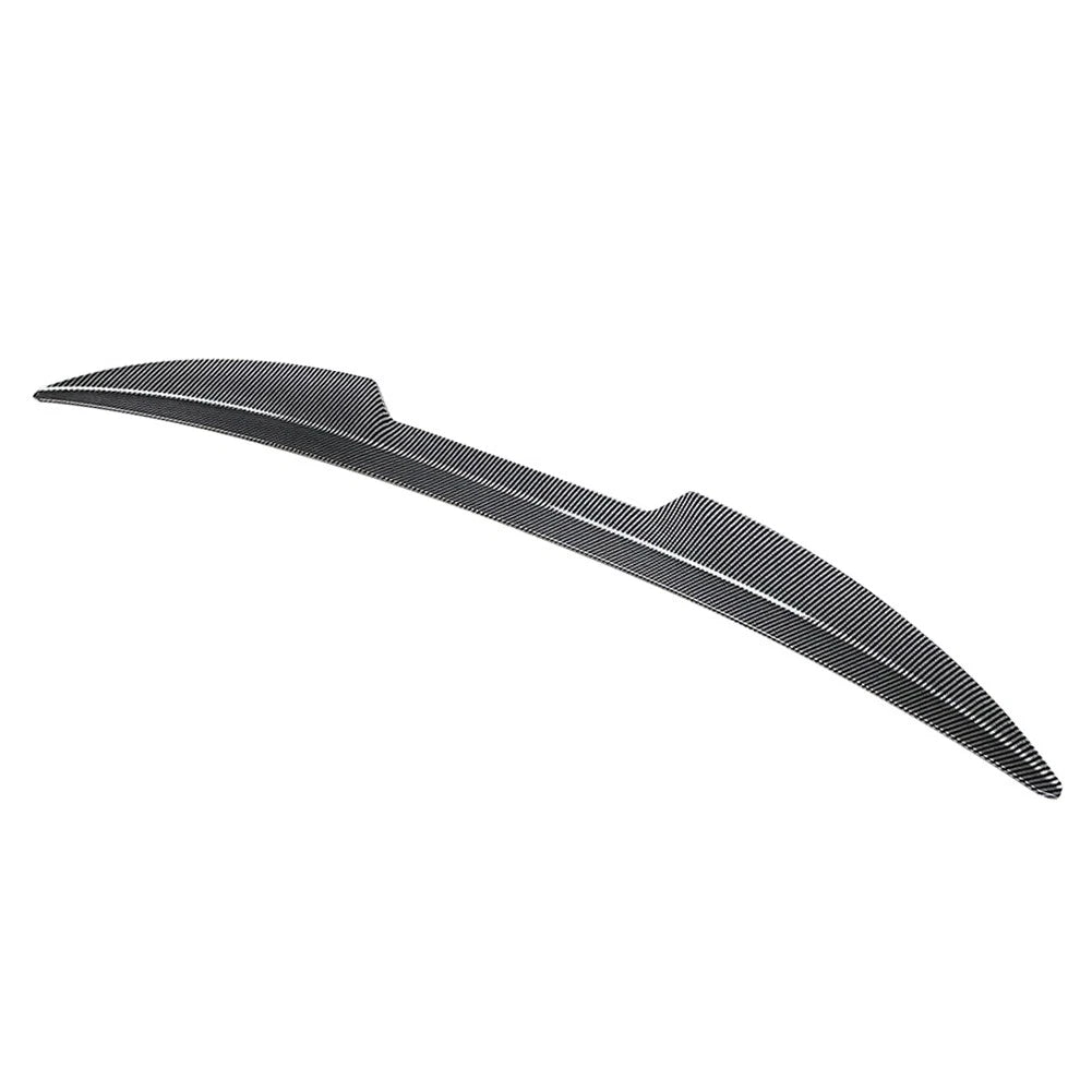 Carbon Fiber Look Rear Roof Trunk Spoiler Lip For Ford Focus MK3 MK3.5 2011-2017