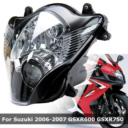 Front Headlamp Headlight Assembly For Suzuki 2006-2007 GSXR600 GSXR 600 GSXR750