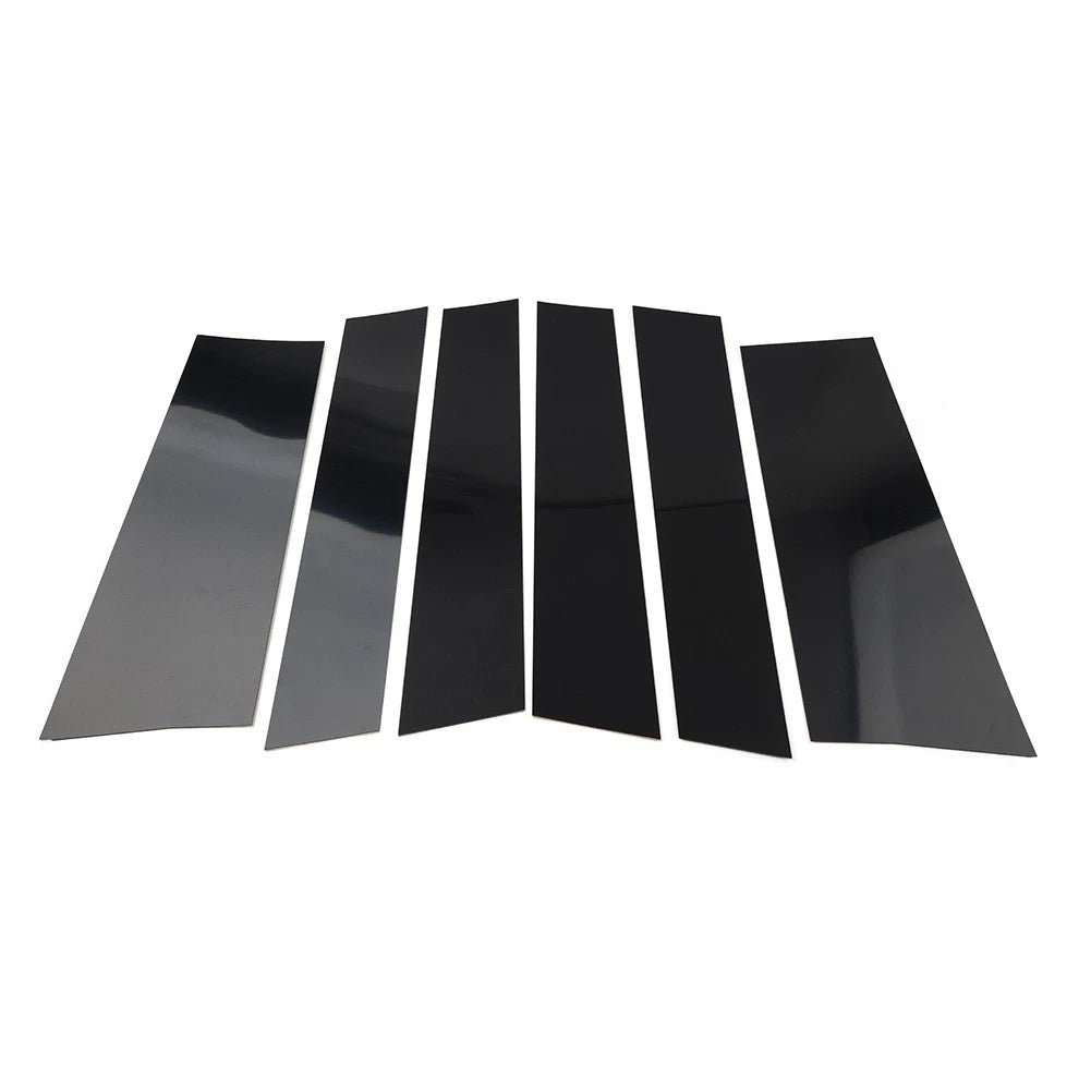 Pillar Post Set Door Window Cover Trim Kit Fit Honda Odyssey 2011-2017