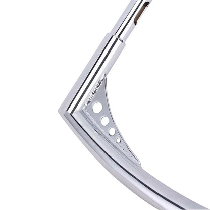 12" Inch Handlebars Rise Ape Hangers For Harley Sportster XL 883 1200 FLST FXST